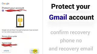 Google Account | protect your account | confirm email address