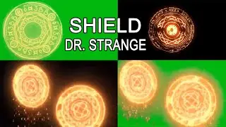 SHIELD EFFECTS DR. STRANGE || GREEN & BLACK SCREEN