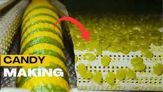 Amazing Process of Sweet Candy Making | How Candy is Made in The Factory | Candy Making