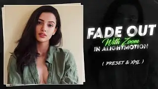 Fade Out with Fake Zoom Transition (+Preset) || Fade Out with Zoom ||