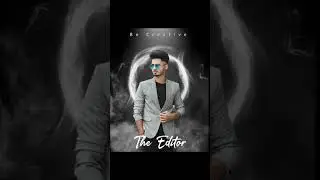 🔥Instagram Smoke Photo Editing | PicsArt Editing 