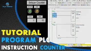 Tutorial Counter  PLC With CX Designer