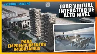 Tour Virtual Interativo para empreendimentos imobiliários