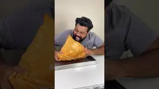 5KG BAHUBALI SAMOSA EATING CHALLENGE😱 इतना बड़ा समोसा अकेला खा गया🔥 