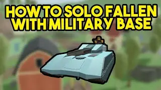 How to Solo Fallen with Military Base (Tower Defense Simulator)