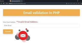 Email Validation in PHP {With Source Code}-Validation In PHP