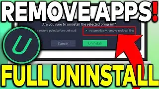 How To Fully Uninstall Any Software/App On PC (2023)