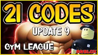 ✅NEW CODE✅21 WORKING CODES for 🏋️GYM LEAGUE 🏋️ Update 9🏋️  Roblox 2024 🏋️ Codes for Roblox TV