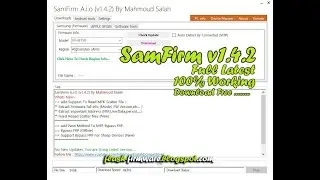 Logiciel SamFirm Tool A.I.O (v1.0.4) frp bypass options and more - Babo Cell Technology