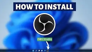 How to install OBS Studio on Windows 11,10 - Free Screen Record, Live Stream Tutorial