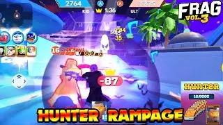 Hunter Power Up To Level 15, Using A Rare Tablet - FRAG Pro Shooter