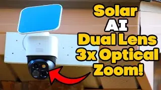 eufy SoloCam S340: Solar 360 Cam With Dual Lens and 3X Optical Zoom!