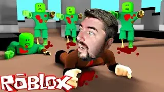 Зомбиапокалипсис в Роблокс! Нашествие страшных Зомби в Roblox. Мы играем Zombie Stories.