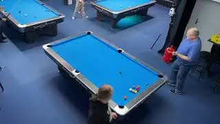 Hajo Meier vs Thomas Weber Dienstagsturnier Billardfreunde Bremen 10-Ball 19.11.2024
