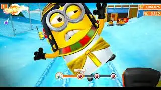 Minion Rush - Level 400 - Riding Gru's Rocket in the Artic Base.