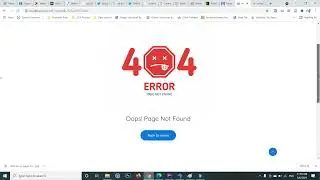 Showing 404 Page in Laravel if Route Not Exists | 404 Not Found View| Laravel