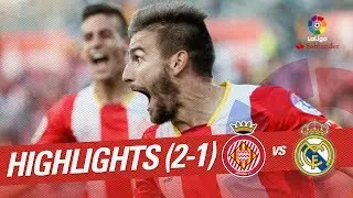 Highlights Girona FC vs Real Madrid (2-1)