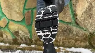 Ankle Boots Trampling Snow