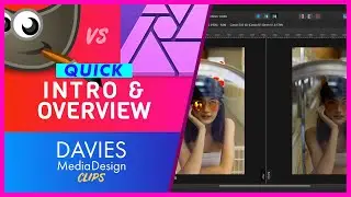 Affinity Photo vs GIMP Quick Introduction and Overview