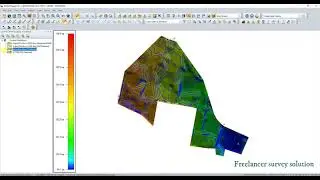 Total Station Points Volume Calculation on Global Mapper