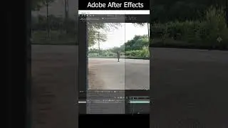 Clone Yourself with After Effects VFX Tutorial  #adobeaftereffects #shorts
