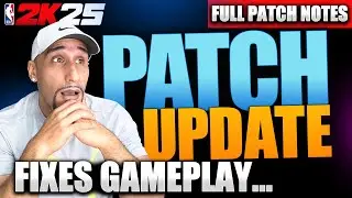 NEW PATCH UPDATE with PATCH NOTES | NBA 2k25 NEWS UPDATE