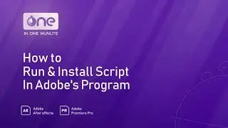 Install and Run Script's in adobes Program's In one Minutes