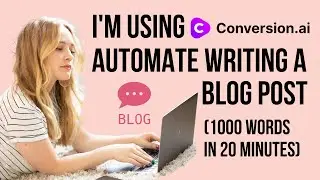 I'm Using Jarvis.ai to Automate Writing a Blog Post (1000 Words in 20 Minutes)