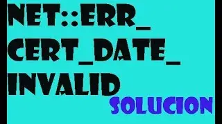 How to Fix NET:: ERR_CERT_DATE_INVALID error The connection is not private in Chrome I SOLUTION 2021
