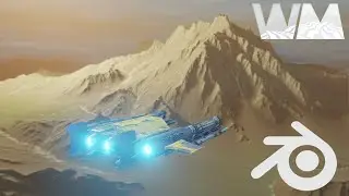 Blender 3d scene breakdown - The Lone Scout
