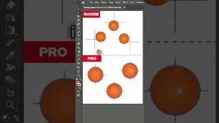 Resizing multiple objects in Adobe Illustrator without losing the position on the artboard #tutorial