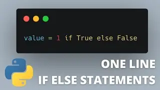 Python ONE LINE If Else Statements 👨‍💻 