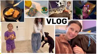 США Влог Утренний кипиш Мой сын Как дети читали летом Семейный Влог Big big family in the USA VLOG