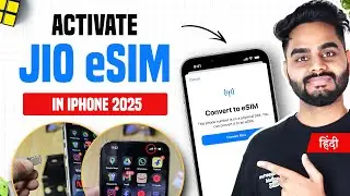 Jio eSIM activation Process 2025 | How to Setup eSIM in iPhone | Convert Jio Physical sim to eSIM