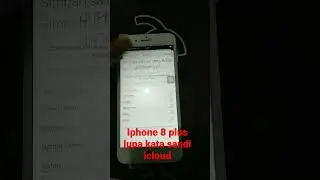 iphone 8 plus lupa kata sandi icloud