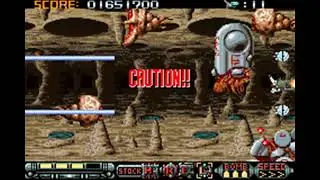 Phalanx: The Enforce Fighter A-144 (GBA) 4th Mission Deep Core Walkthrough