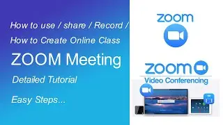 How to use Zoom for Remote and Online learning | zoom app | zoom app tutorial