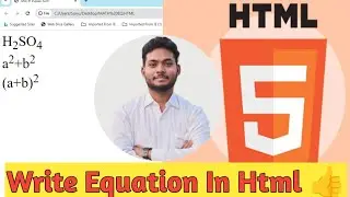 Html me Superscript and Subscript kaise banaye in Hindi | 