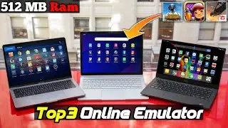 (NEW) Top 3 Best Online Android Emulator For 512MB RAM PC - Without Emulator | Best Android Browser