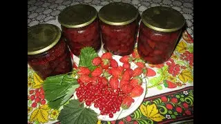 КЛУБНИЧНОЕ🍓 варенье с АПЕЛЬСИНОМ🍊😋👍 //Ягодка одна🍓 к одной🍓//