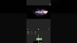 Particle intro in inshot