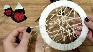 Новогодняя поделка, которую сможет сделать даже ребенок!