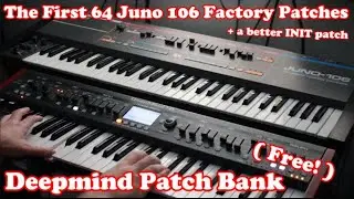 Deepmind Patch Bank // Juno 106 Factory Presets