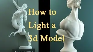 3 Point Lighting | Maya Basic Character Lighting Tutorial | 3-Point Light Setup