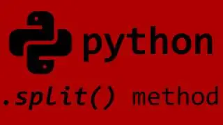 Python split() string method