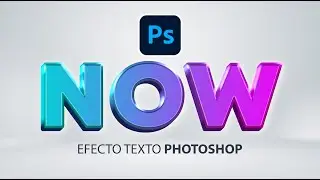 Como hacer efecto de texto en photoshop 3D