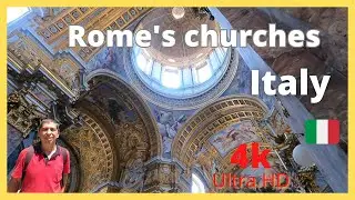 A walking tour of Rome's churches, Piazza del Popolo and much more!