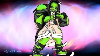 NEZUKO TURNS INTO SHE-HULK CRAZY TRANSFORMATION ANIMATION 2023