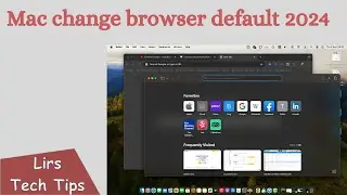 MacOS Change Browser Default 2024