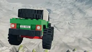 LEGO Cars vs Leap of Death #4 | BeamNG